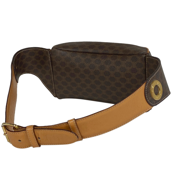 Celine Macadam pattern waist bag canvas brown - Picture 2 of 9